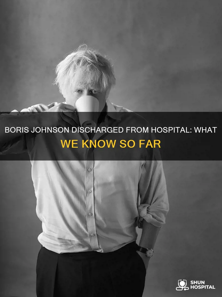 has boris johnson been released from hospital