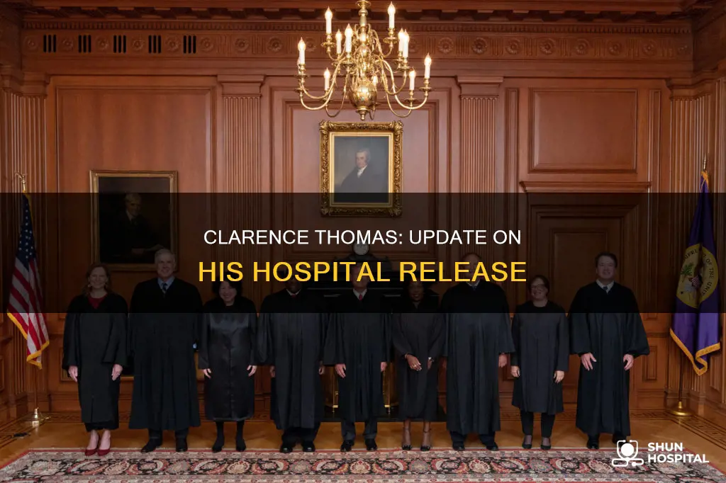 has clarence thomas been released from hospital