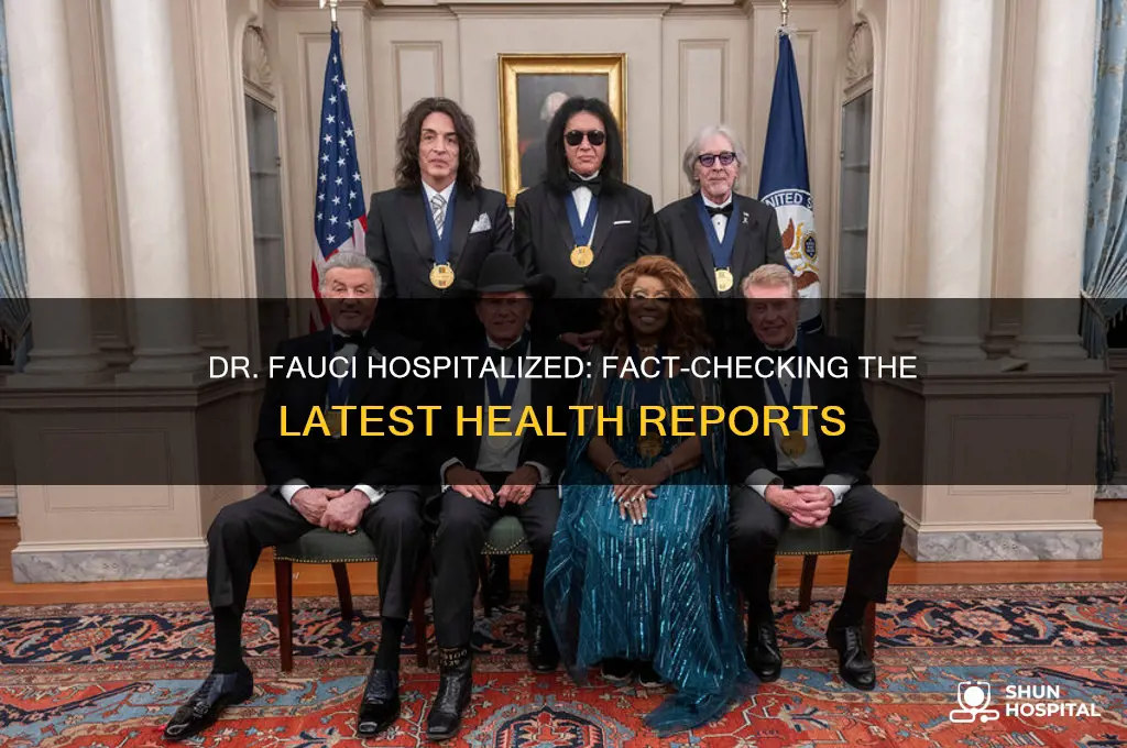 has dr fauci been hospitalized
