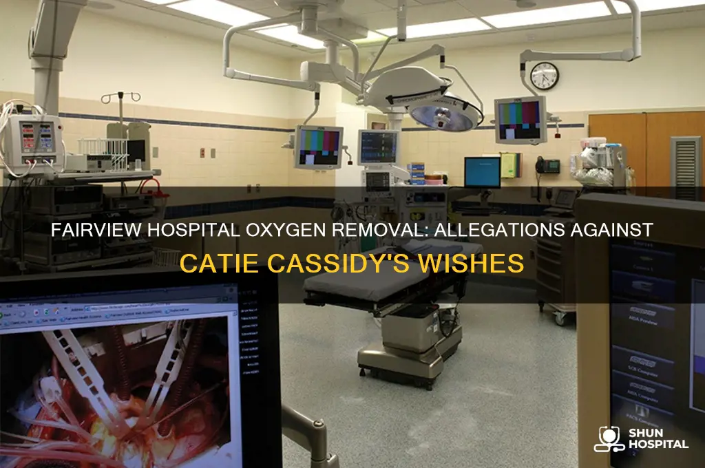 has fairview hospital removed catie cassidy