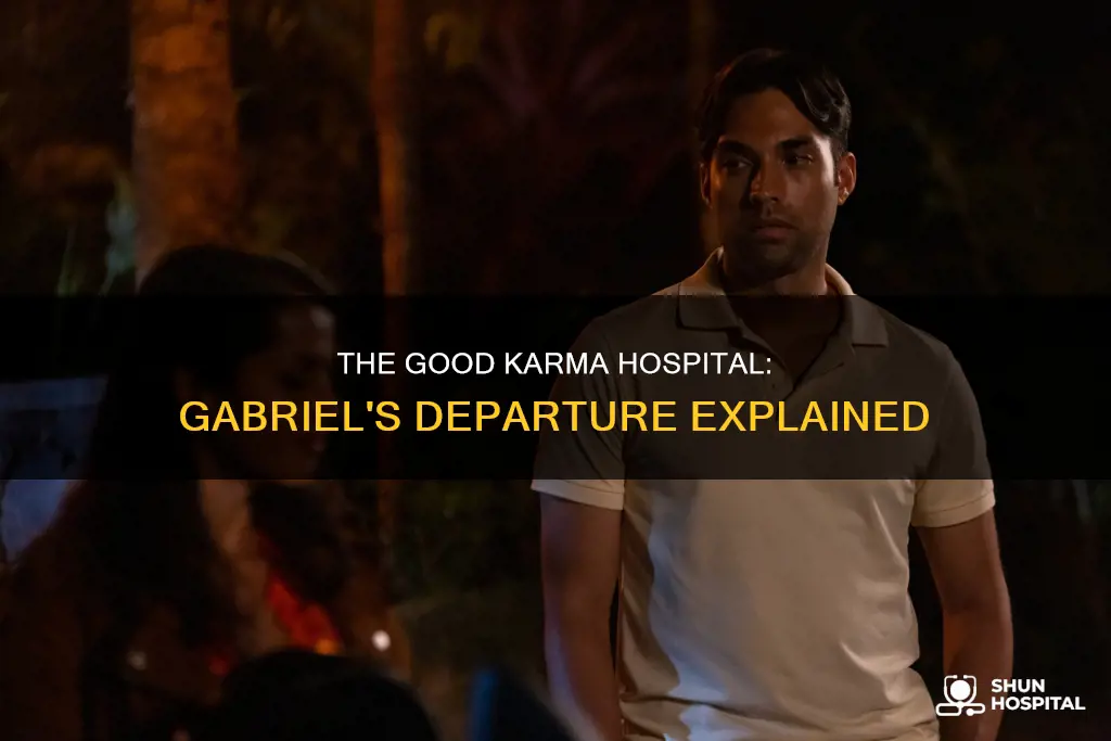 has gabriel left the good karma hospital