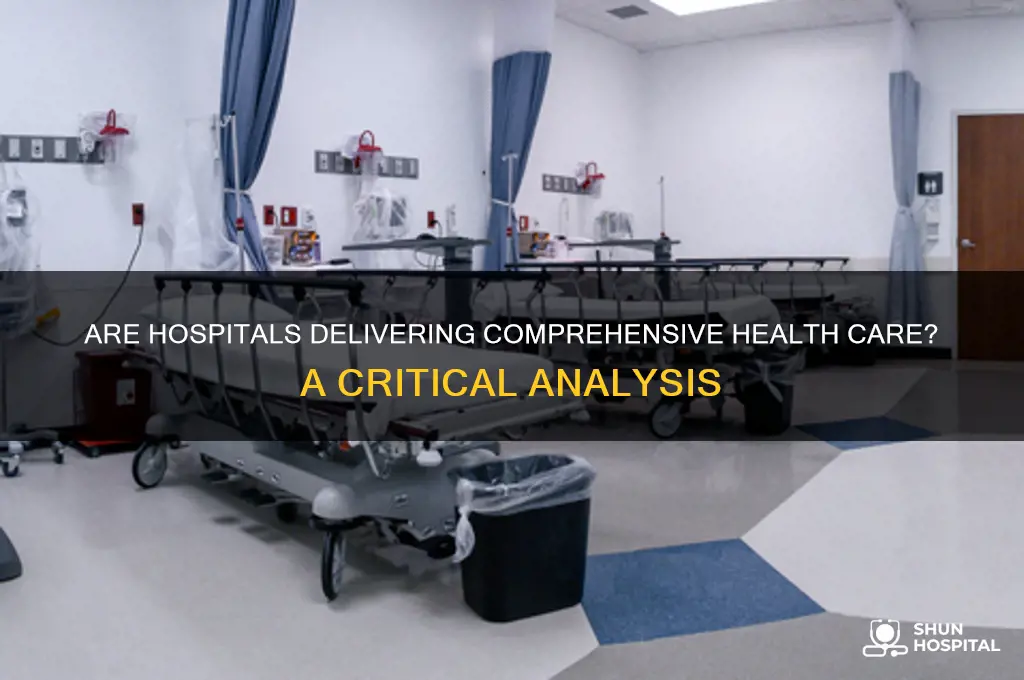 has hospitals health care several