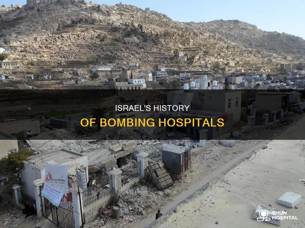 has israel bombed hospitals in the past