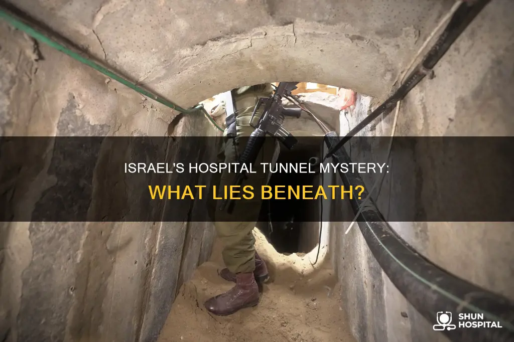 has israel found tunnels under the hospital