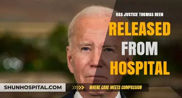 Justice Thomas: Released from Hospital?
