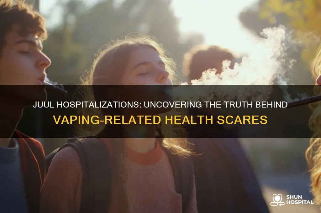 has juul hospitalized anyone