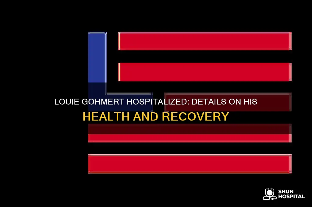 has louie gohmert been hospitalized