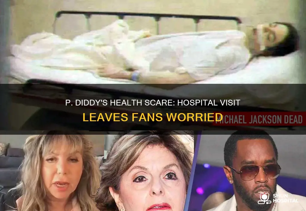 has p diddy been rushed to hospital