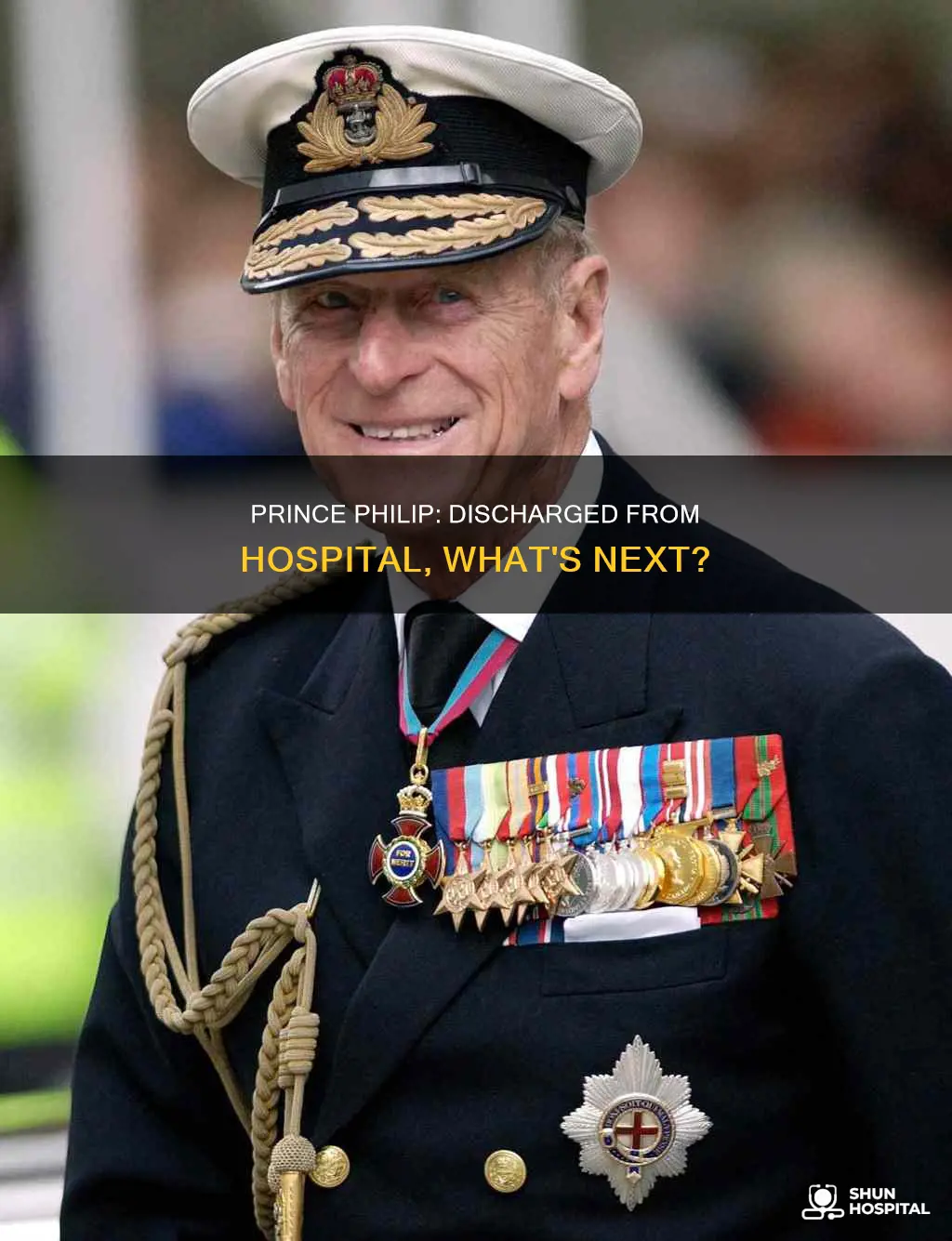 has prince philip been discharged from hospital