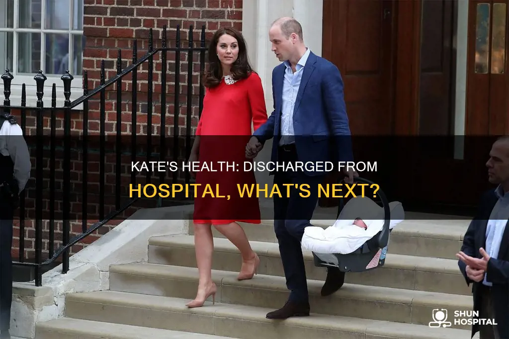 has princess kate been discharged from hospital