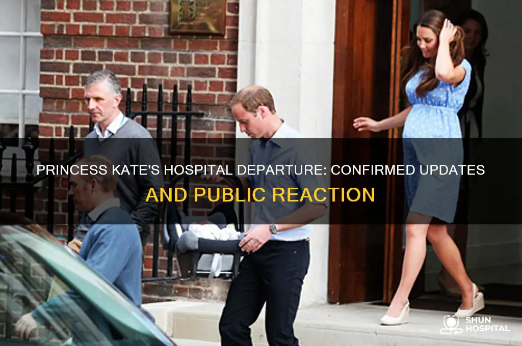 has princess kate left hospital