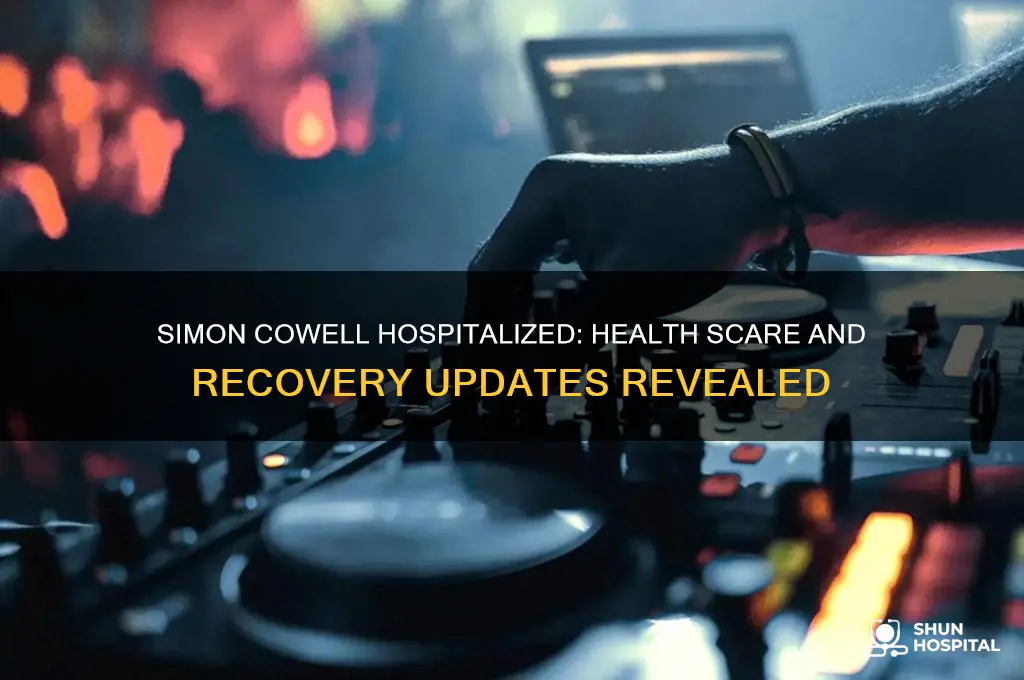 has simon cowell been hospitalized