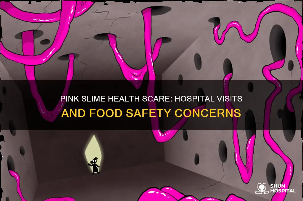 has someone gone to the hospital for eating pink slime