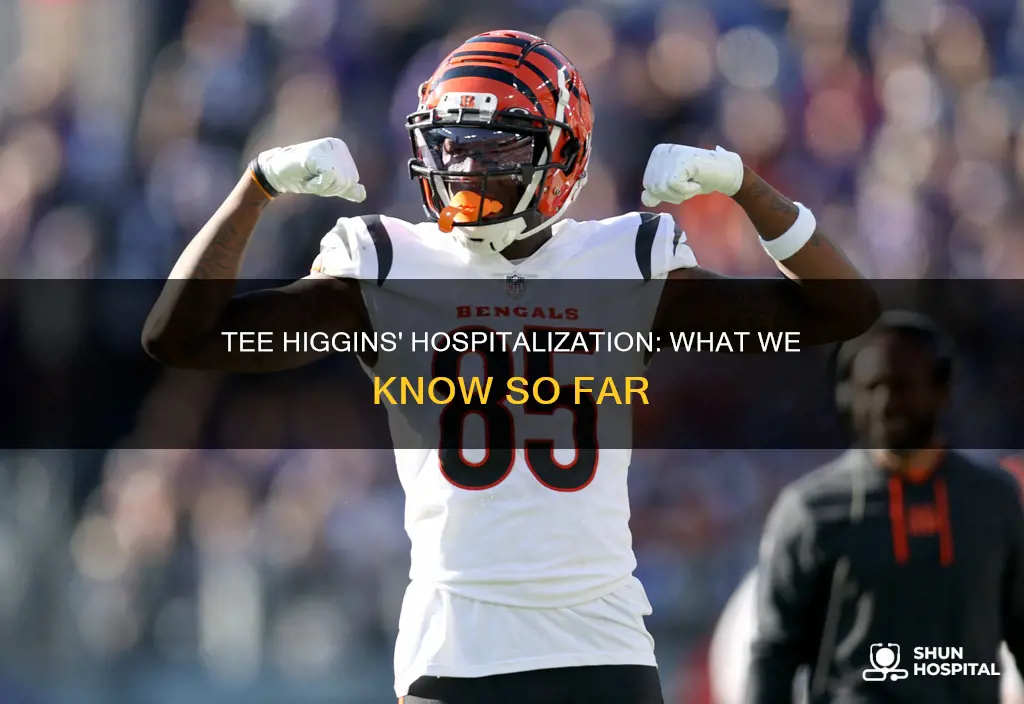 has tee higgins been at the hospital