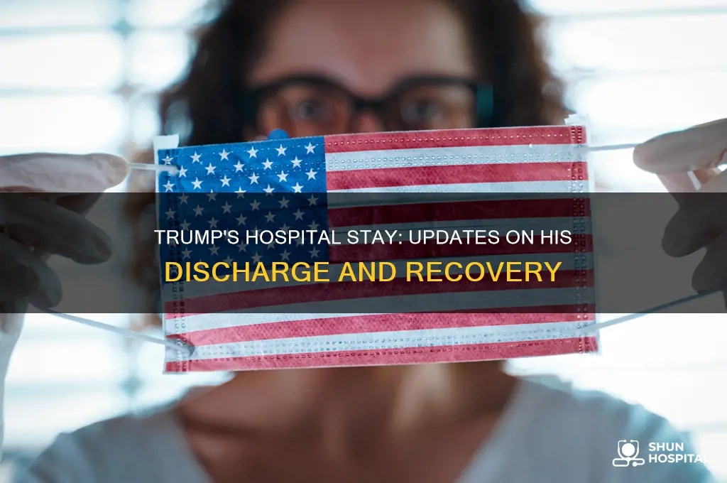 has trump left hospital yet