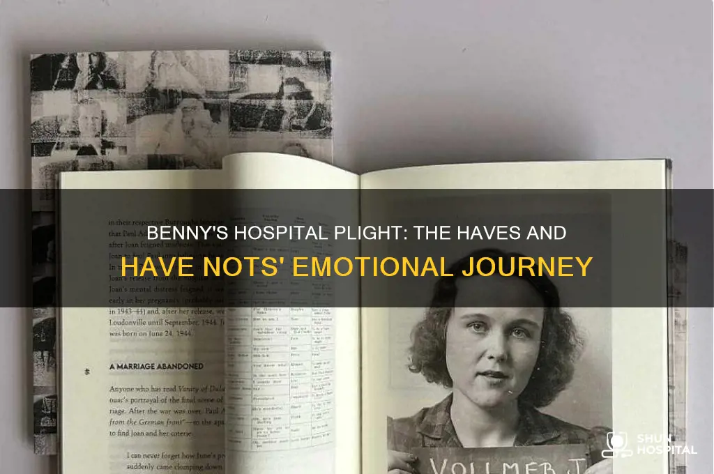 have and the have nots benny in the hospital