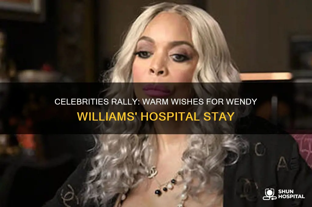 have celebs wished wendy williams well as she