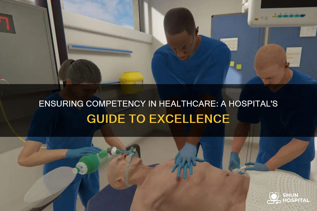 have competency done at hospital