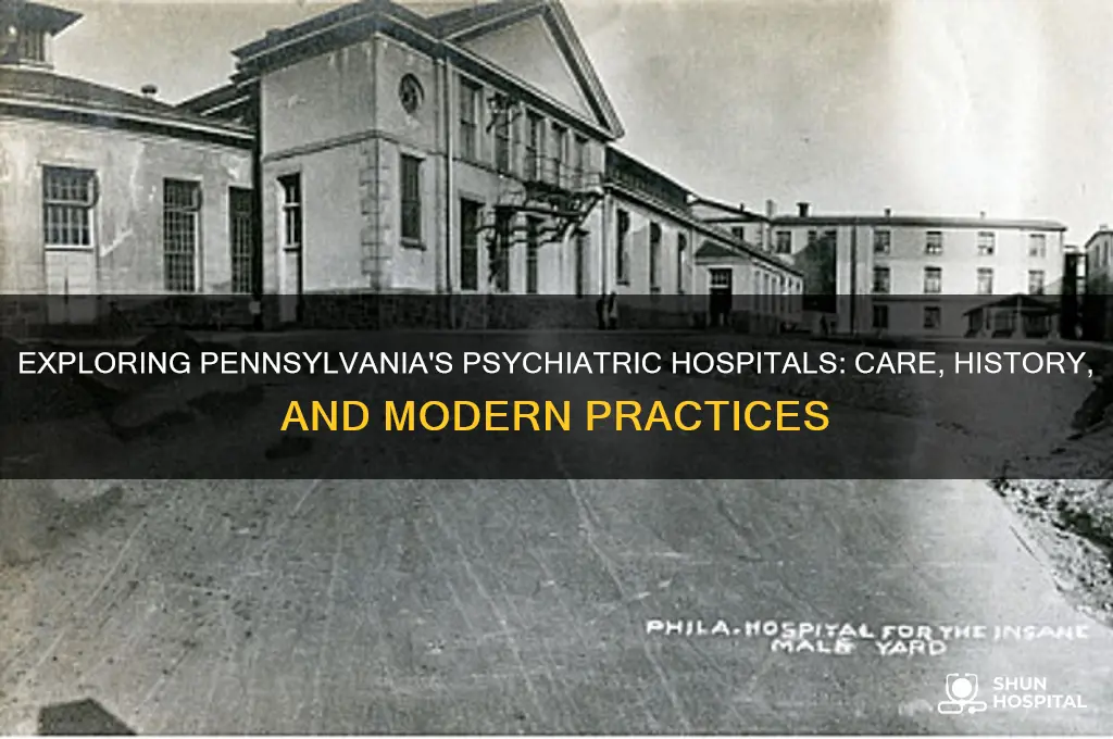 have psychiatric hospital pa