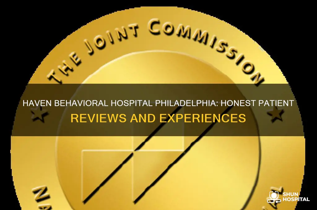 haven behavioral hospital philadelphia reviews