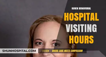 Haven Behavioral Hospital Visiting Hours: Schedule, Guidelines, and Tips