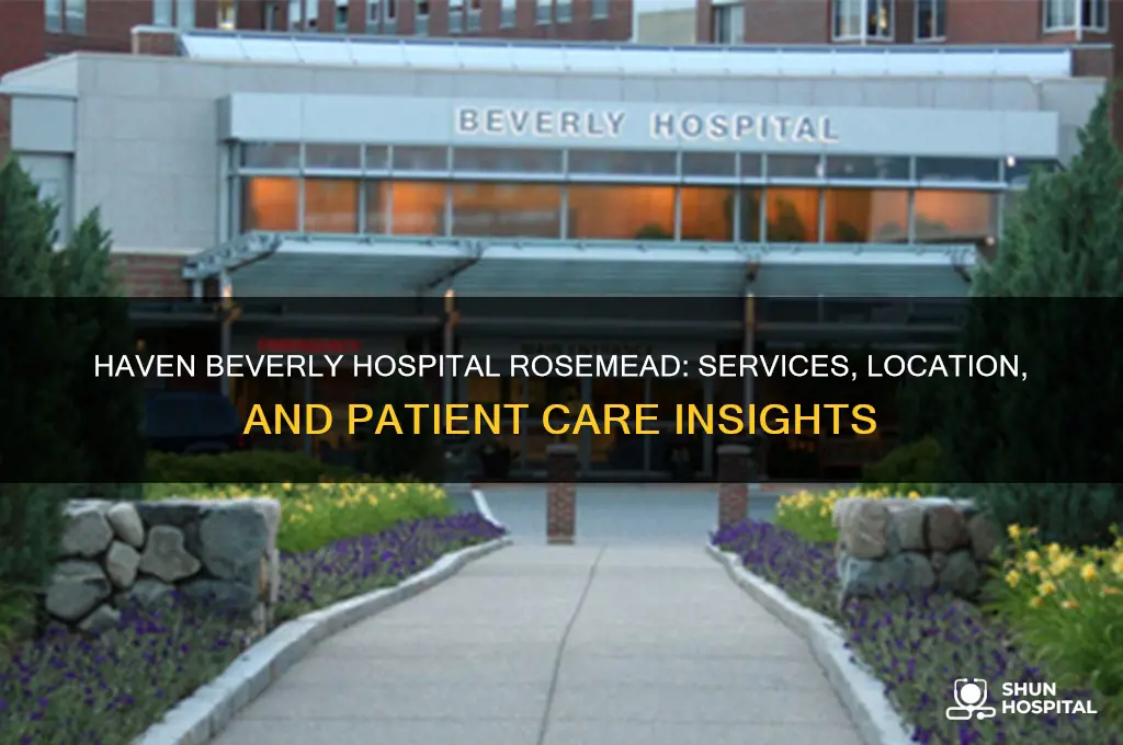 haven beverly hospital rosemead