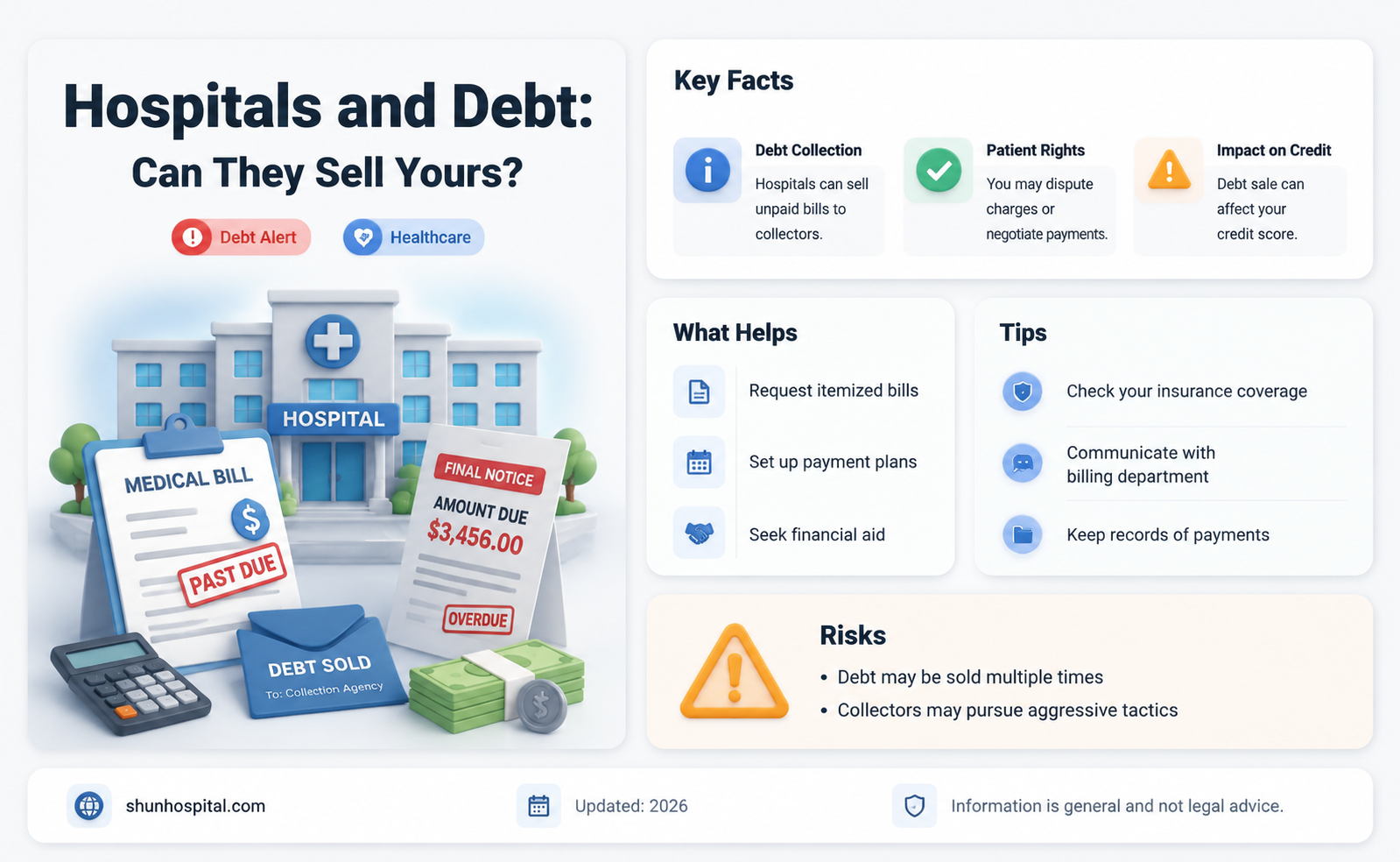 are hospitals allowed to sell your debt