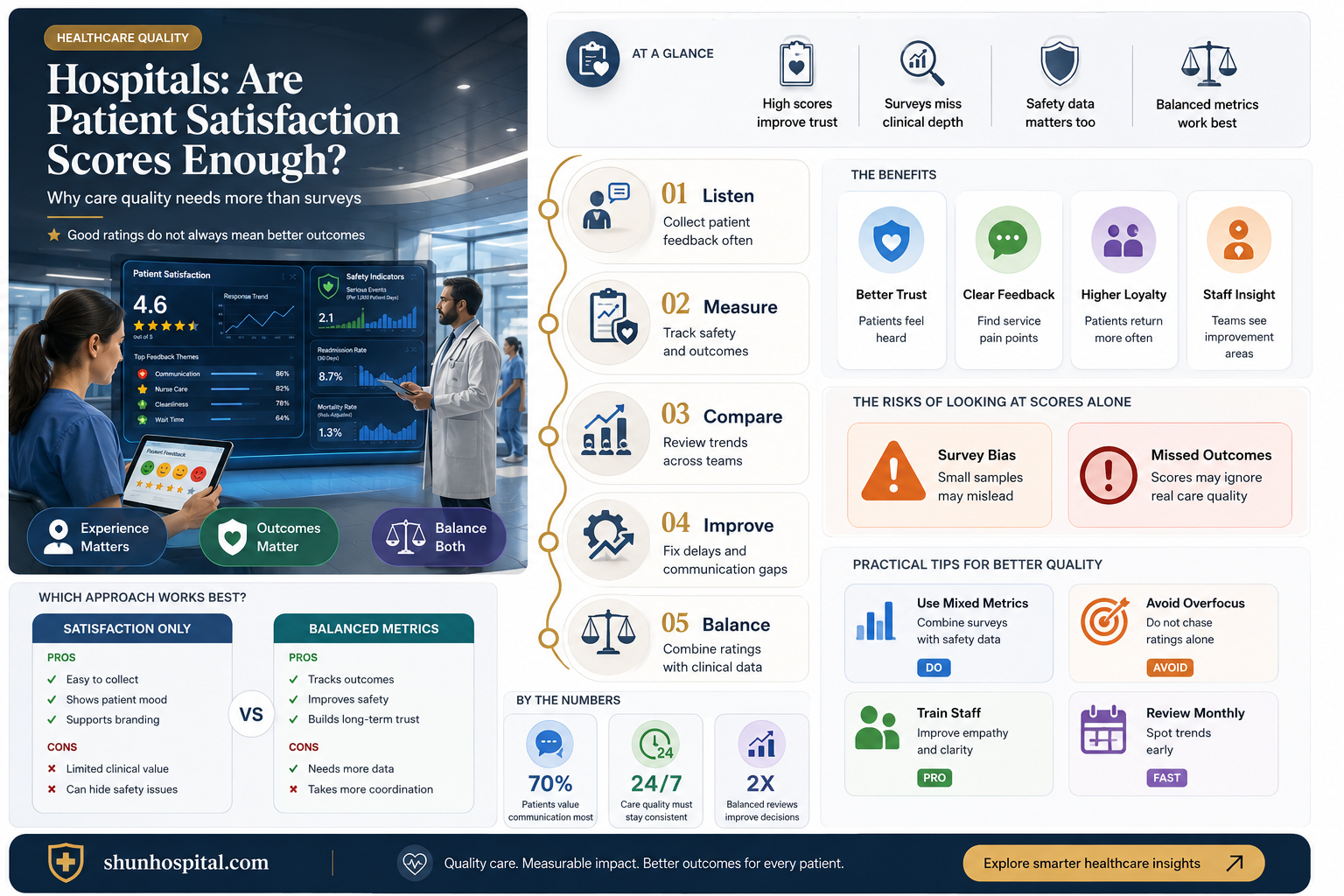 are consumer satisfaction results required by hospitals