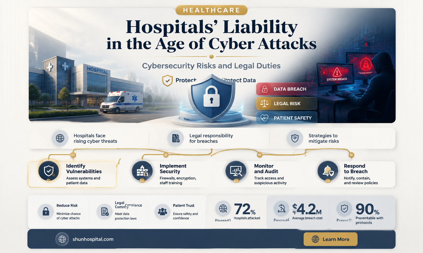 are hospitals at fault if theyre hacked