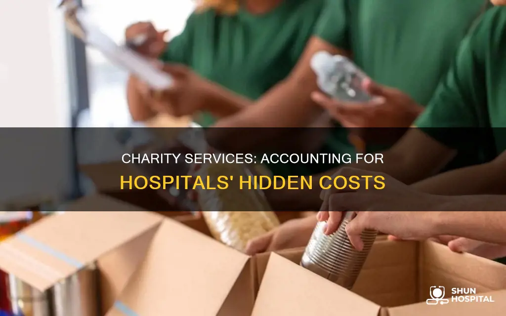 how a hospital accounts for charity services
