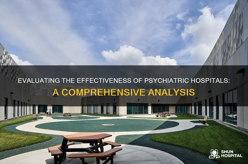 how affective are psychiatric hospitals
