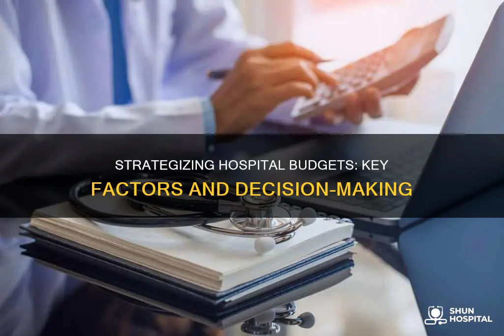 how are budgets determined in a hospital