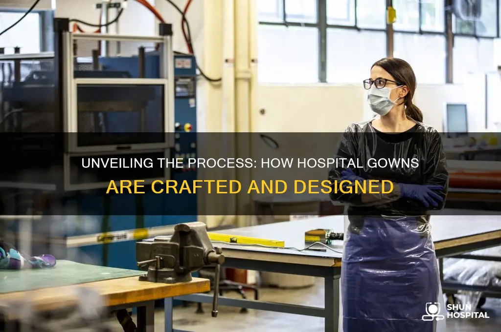 how are hospital gowns made