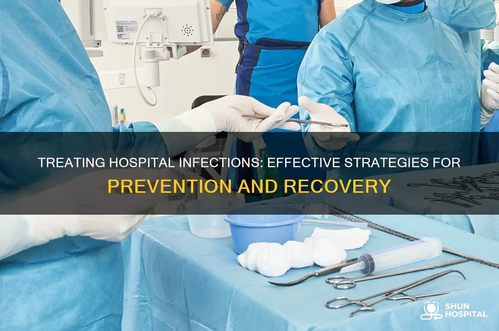 how are hospital infections treated