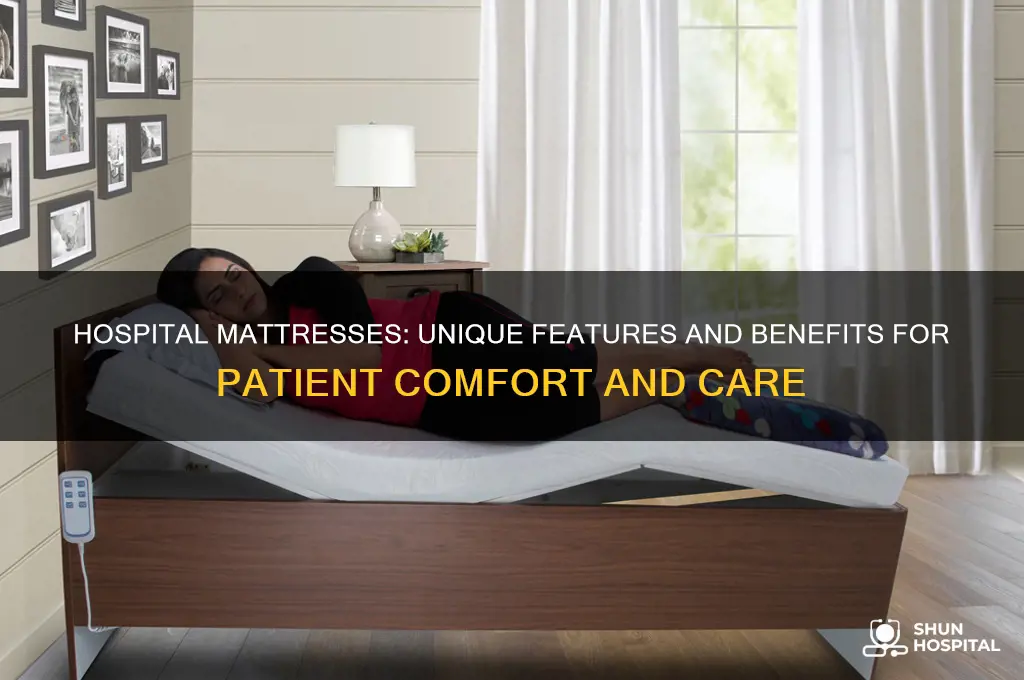 how are hospital matresses different