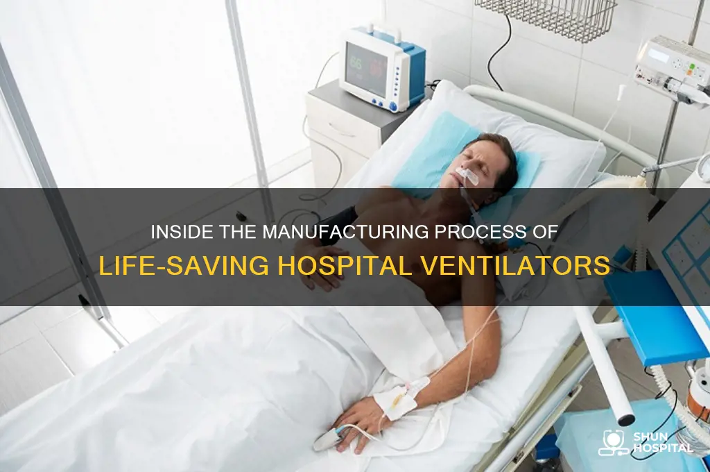 how are hospital ventilators made