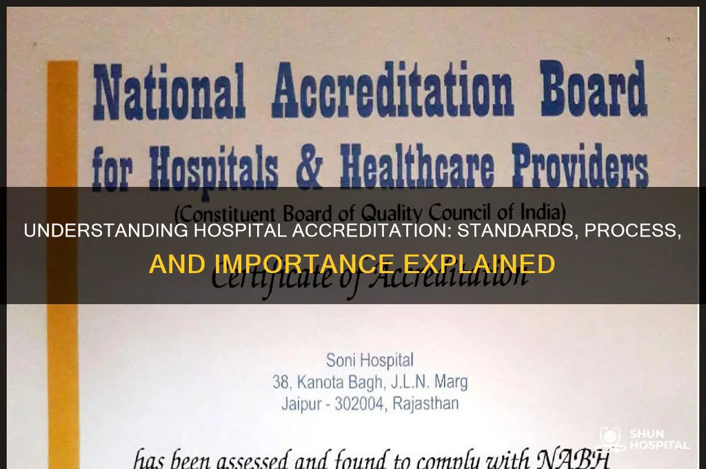 how are hospitals accredited