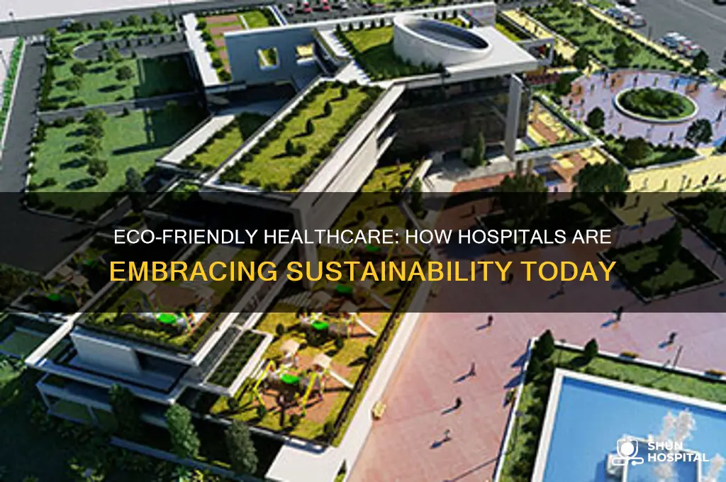 how are hospitals being sustainable