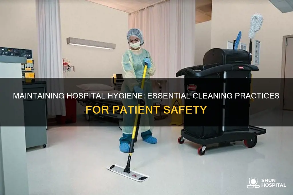 how are hospitals kept clean