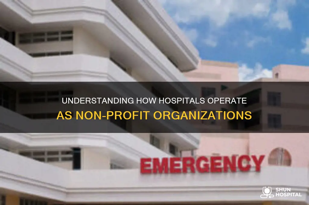 how are hospitals non profit