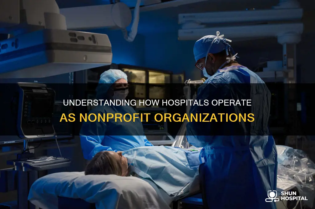 how are hospitals nonprofot