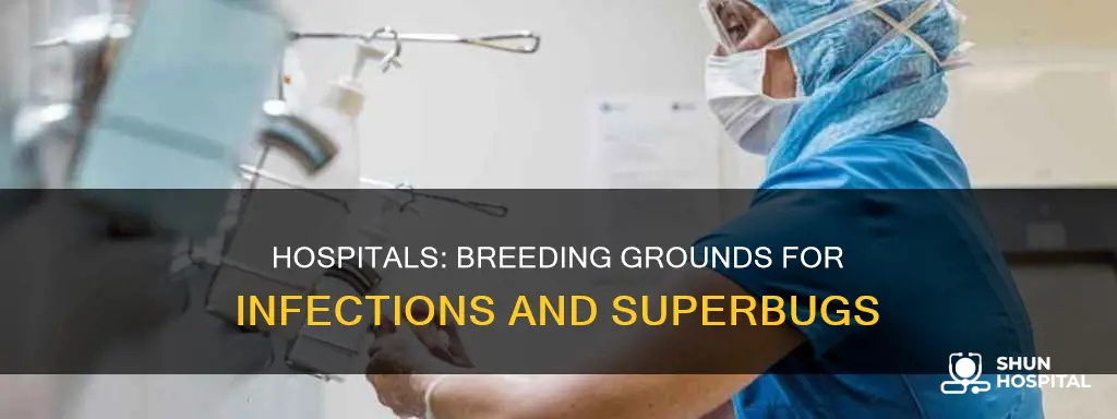 how are infections spread in a hospital