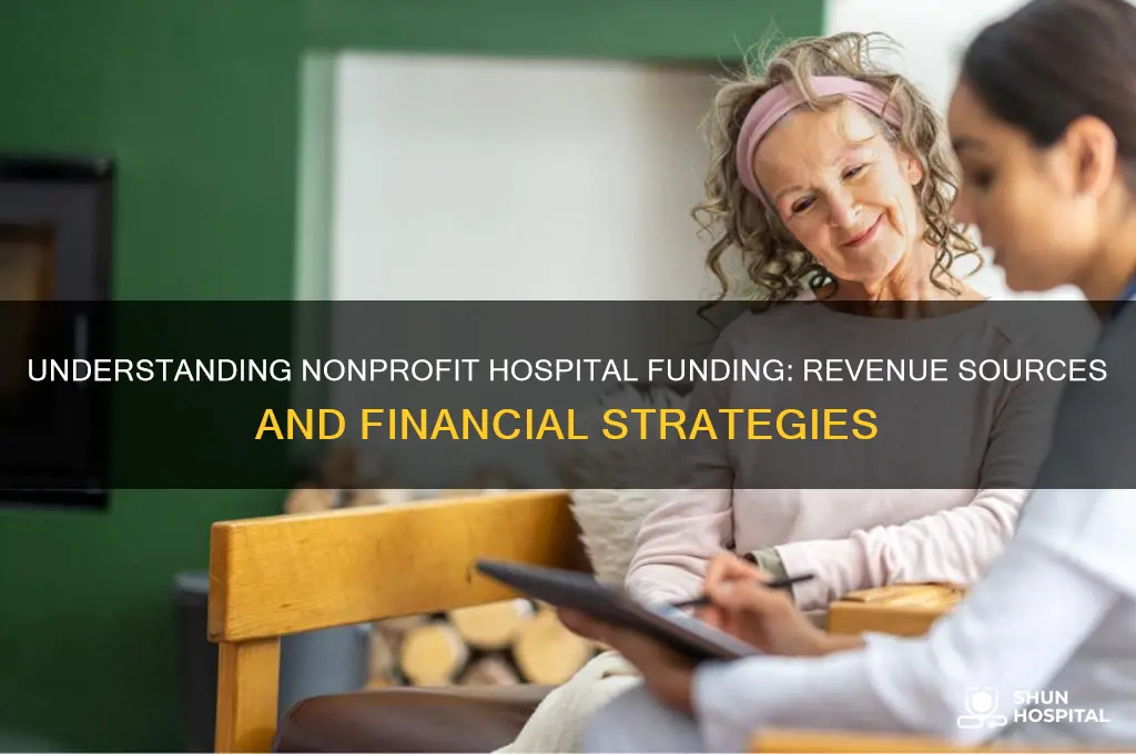 how are nonprofit hospitals financed