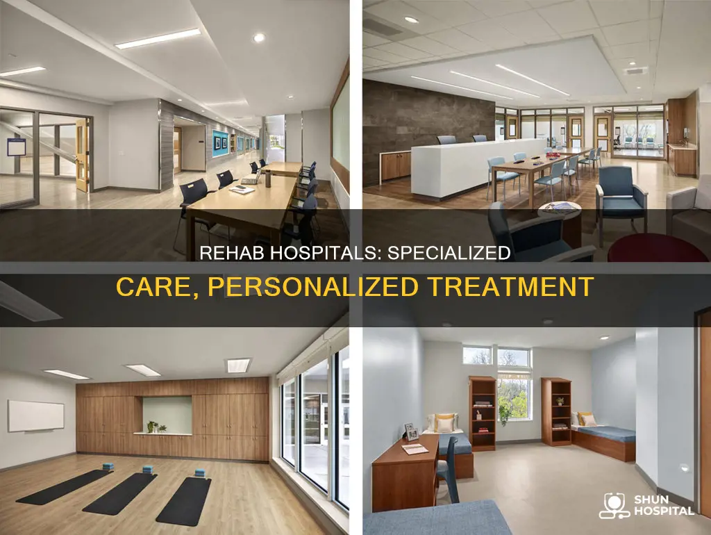how are rehab hospitals different from hospitals