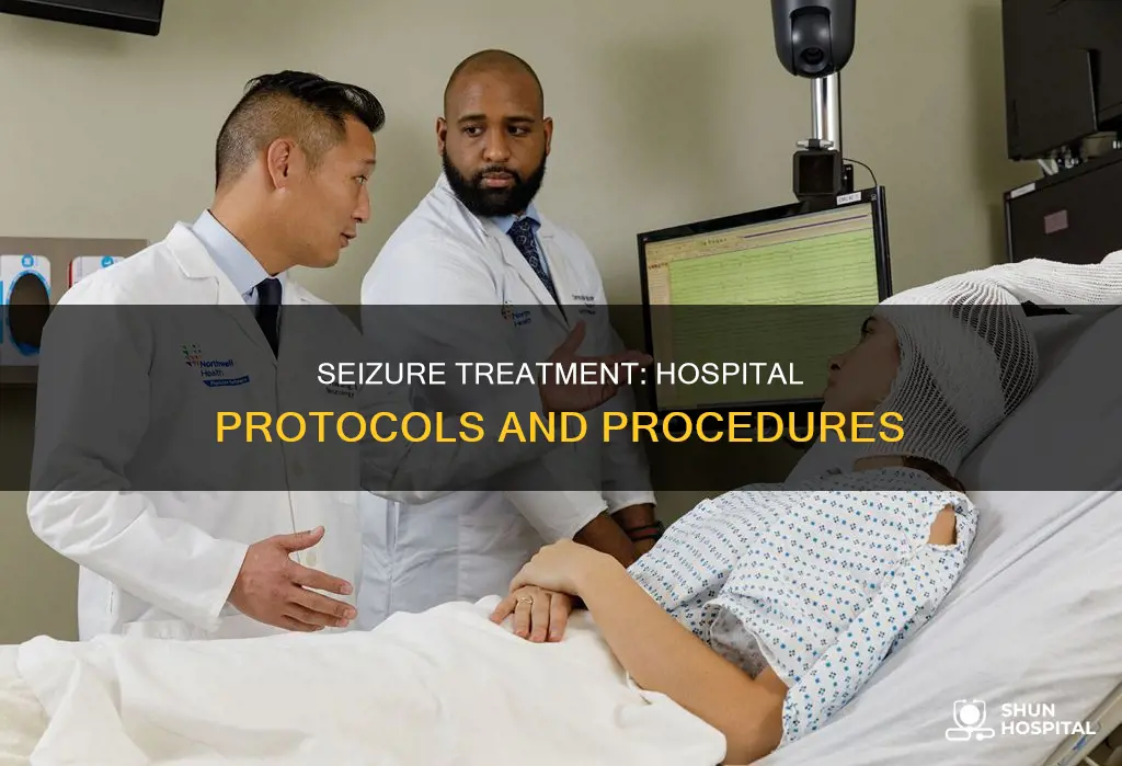 how are seizures treat in a hospital