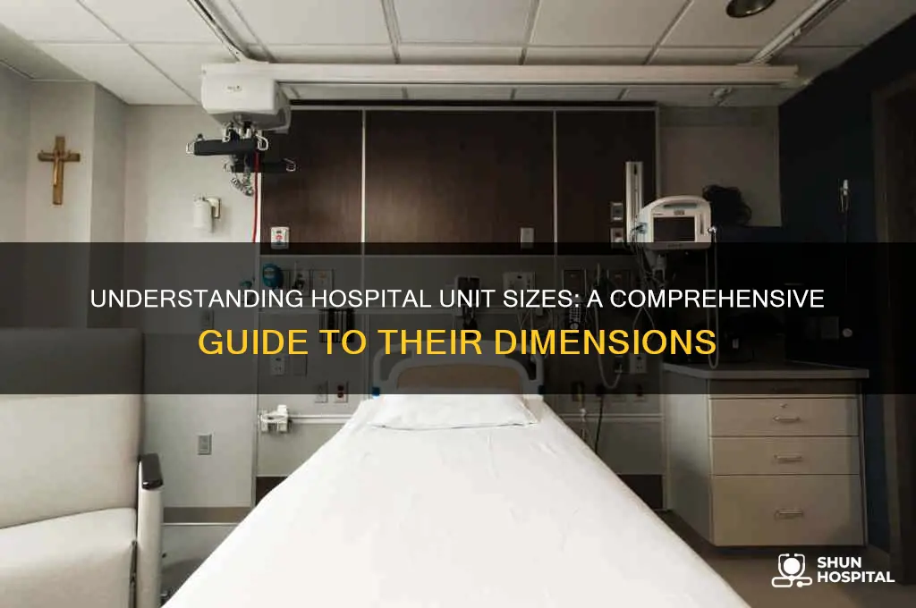 how big are hospital units
