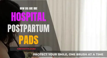 Postpartum Pads: How Big Are the Ones in Hospitals?