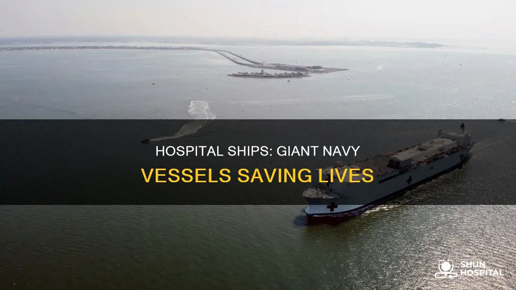 how big are the navy hospital ships