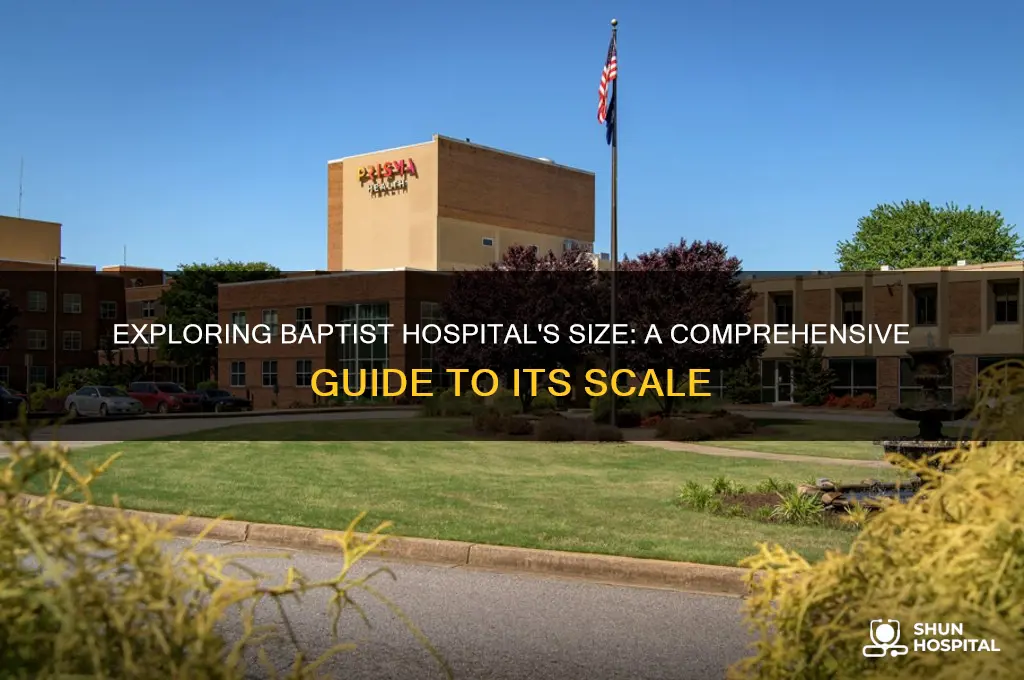 how big is baptist hospital