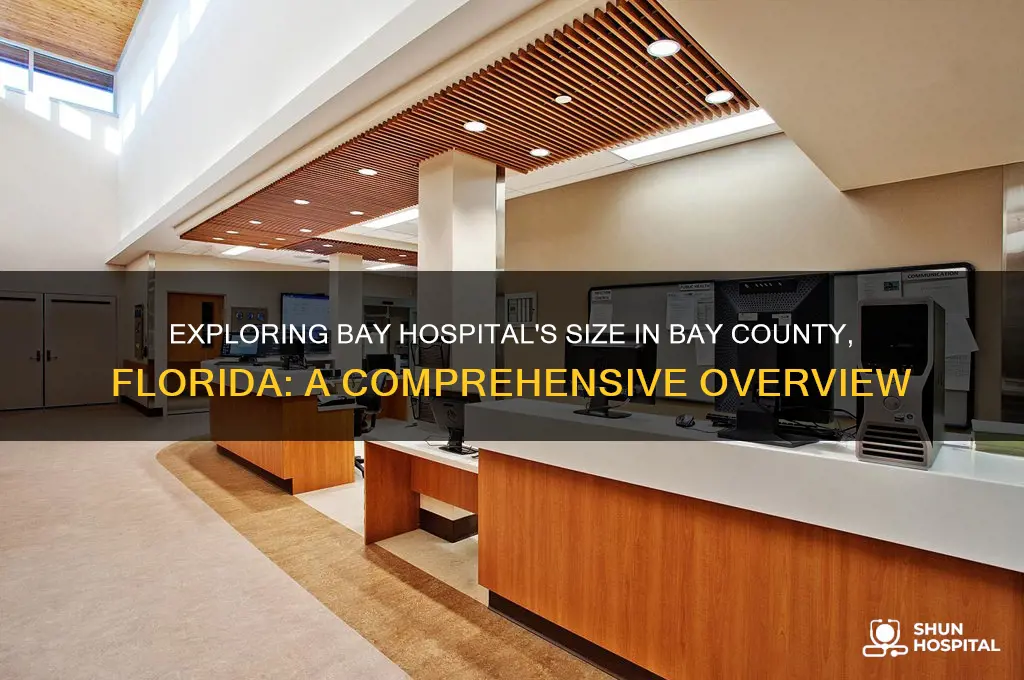 how big is bay hospital in bay county fl
